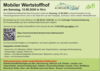 Hinweis Mobiler Wertstoffhof