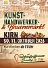 Plakat Kunsthandwerker- und Bauernmarkt